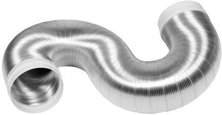 GETAJGHSD Tuyau Flexible Aluminium Renforcé Pour Ventilation De Cuisine Flexible Et Compatible Avec Hottes Pour Évacuation De Fumée Et Odeurs