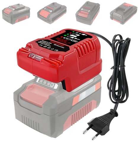 Ladegerät für Einhell 18V Power X-Change Akku, Tragbares Mini-Schnellladegerät für Einhell 18V Akku 4511396 4511437 4511437OVP PXBP-300