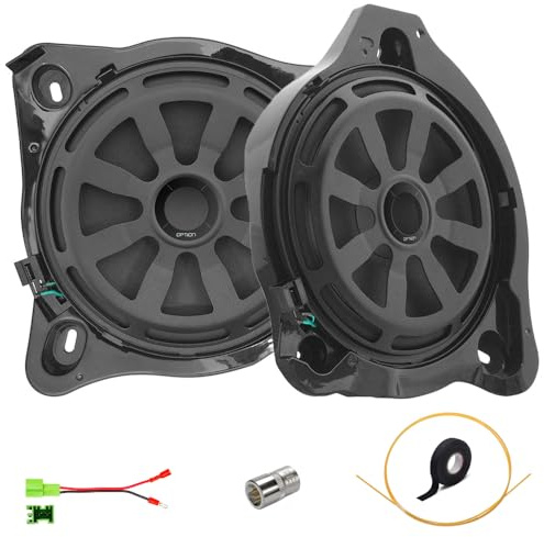 Option Subwoofer Kit kompatibel mit Mercedes GLC (Typ X253, Baujahr 2015-2023) - 2X 20cm Subwoofer