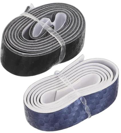 Didiseaon 10 pièces Bandes de Protection Autocollantes pour Raquette Tennis de Table Lot de Protections Latérales Résistantes Aux Chocs Design Élégant pour Prolonger la Durée de Vie des