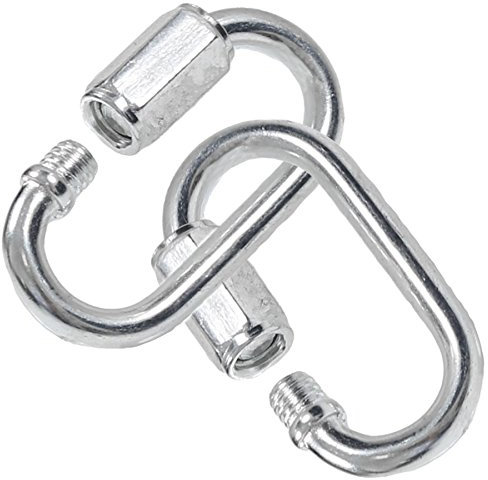 Pack of 2 M3.5 Quick Chain Repair Links | Bright Zinc Plated