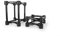 IsoAcoustics Iso-Stand Series Speaker Isolation Stands with Height & Tilt Adjustment: Iso-155 (15.5 x 19 cm) Pair