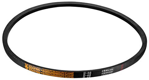 sourcing map B-46 V-Belts 46 Inner Length, B-Section Rubber Drive Belt