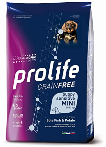 ProLife Dog Puppy Sensitive Grain Free Mini SOGLIOLA & Patate 2 kg.