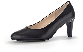 Gabor Damen Klassische Pumps, Frauen Absatzschuhe,stöckelschuhe,Businessschuhe,büro,Office,elegant,high Heels,Heels,schwarz,39 EU / 6 UK