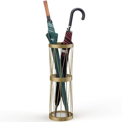 Mango Steam Pluvian Soakstone Umbrella Holder (Tall, Gold)