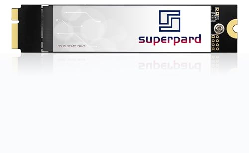 Superpard Interne SSD Festplatte 512GB für MacBook Air 2012 A1465(EMC 2558), A1466(EMC 2559) (Vorinstalliertes macOS)