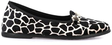Grunland Pantofola-ballerina animalier | TIKA PA1281 NERO-MULTI 39