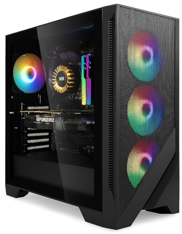 Aurum Gaming PC Ryzen 5 7600X • Radeon RX9060XT 8GB • 16GB DDR5 • 1000GB M.2 SSD • Windows 11 • Luftkühlung • WLAN • Gamer PC Computer Gaming Rechner