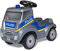 Ferbedo Polizei Rutscher (Babyrutscher mit Blaulicht + Sirene, Lenkrad mit Hupe, Polizei-Fahrzeug mit Kniemulde, Flüsterlaufreifen) 171106