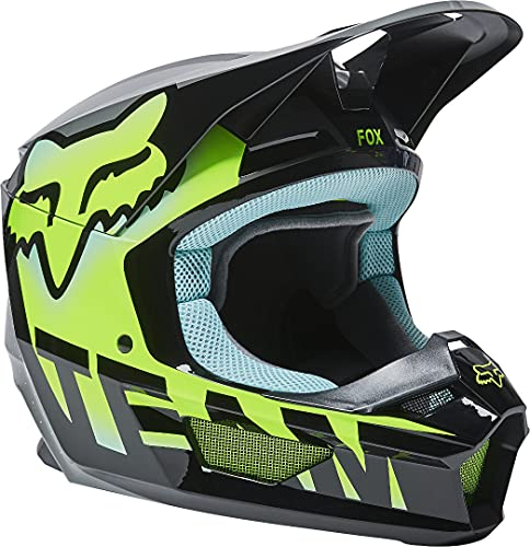 FOX V1 Trice Helmet, Ece Teal