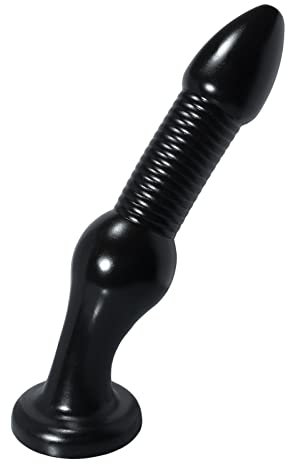 MIGULO Weichen Buttplug Saugnapf Analdildo Realistischer Dildo 28.5cm Anal Plug Griff Kugeln Dildo G-Punkt Penis Masturbation Sexspielzeug für Frauen Männer Lesben