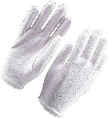 jojofuny 4 Paar Mechaniker Handschuhe Gartenhandschuhe Fäustlinge Wiederverwendbare Handschuhe Sicherheitshandschuhe Industriehandschuhe Arbeit Weiß Kurze Handschuhe Schutz