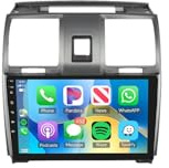 Radio Coche 2 DIN para UAZ Patriot 2012-2016 Pantalla Táctil 9 Pulgadas Navegación GPS Integrada Bluetooth WiFi USB Cámara Trasera Control Volante Sistema Android 15(A4 8+256GB)