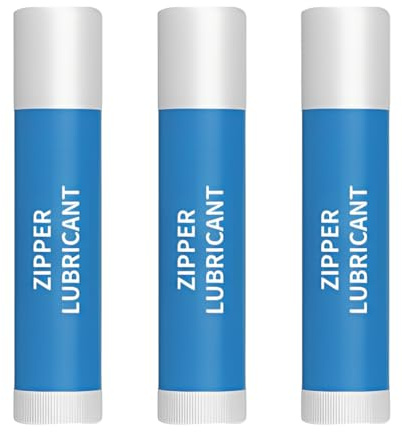 YUPZAR 3 unidades de lubricante para cremalleras y cierres de plástico, lubricante para cremalleras y cierres, lubricante para barcos, tubo para barra lubricante marina para barcos, lona, traje seco