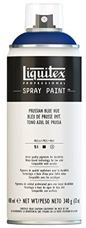 Liquitex Professional Spray Paint 400 ml, Prussian Blue Hue