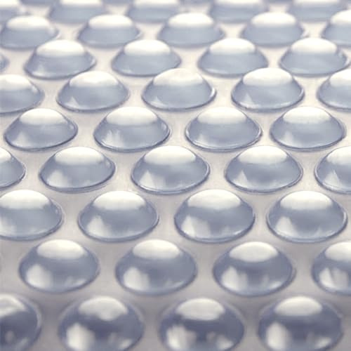 Sun2Solar Clear 18 ft x 34 ft Rectangle Solar Cover | 1600 Series | Heat Retaining Blanket for Rectangular Inground & Above Ground Swimming Pools | Use Sun to Heat Pool | Bubble Heating Blankets