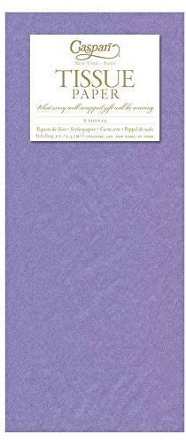 Caspari Tissue Paper, Pack of 8, Lilac