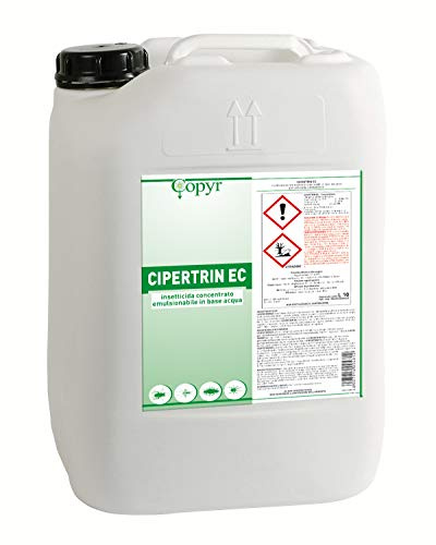 COPYR | Cipertrin Ec: Insetticida Concentrato contro insetti volanti e striscianti. Tanica da 10 L