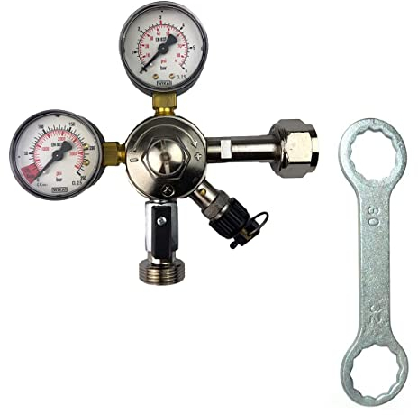 Co2 Druckminderer + Schlüssel Zapfanlagen Zubehör