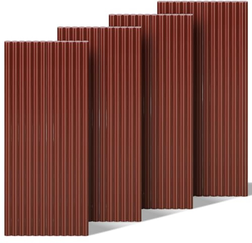 Einfa Marrone Stick Colla a Caldo 7mm - 48 Pieces Hot Melt Glue Sticks 7x200mm - Adesivo per Pistola Colla a Caldo Riparazioni - Marrone Hot Glue Stick per Artigianato DIY