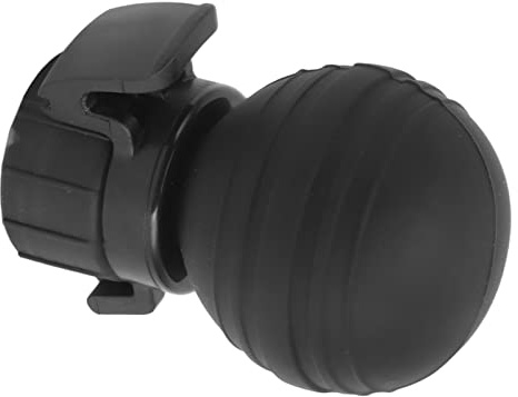 Yosoo Health Gear Sodaflasklock Silikon Fizz Keeper Pumplock Läcksäkert Flaskpumplock för Kolsyrade Drycker Konserverar Kolsyrad Diskmaskin Säker för Hemmapicknickfest (Svart)