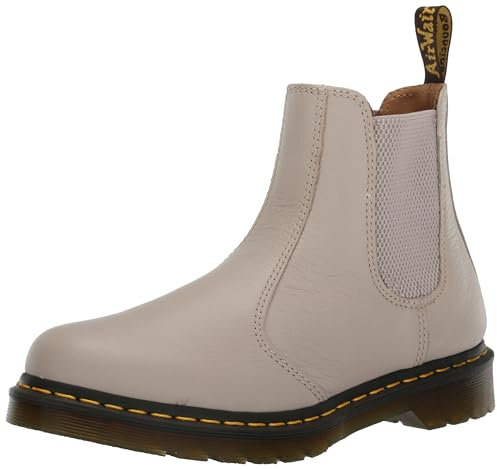 Dr. Martens Damen Chelsea Boots, Vintage Taupe Virginia, 36 EU