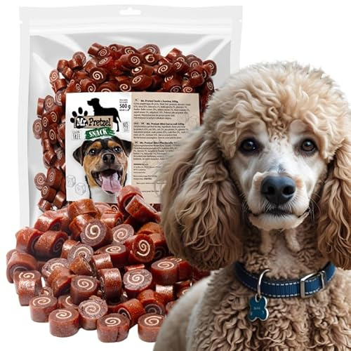 Snack per cani – Sushi per cavalli Mr. Pretzel 500 g – Snack sano premium per cani – senza cereali, ipoallergenico, ricco di proteine