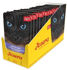 Josera Flietes de Pollo con Vacuno, 70 g, Alimento Gato