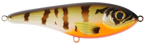 Strike Pro CWC Buster Jerk II C769 - Wobbler Jerkbait (12 cm), color amarillo