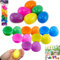 SRVertex 12 huevos de Pascua rellenables de 6 cm, huevos de plástico para que los niños los llenen con golosinas de Pascua, rellenos de bolsas de fiesta de Pascua, regalos coloridos para niños
