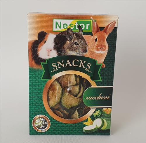 Natural Snacks for Rodents and Rabbits Dry Zucchini 15g Hamster Mouse Chinchilla Guinea Pig Rat Gerbil Degu Treats Supplementary Food