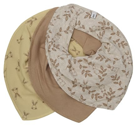 Pippi unisex - bebis Bandana Bib Uni -Aop (3-pack) baby triangelhaklapp