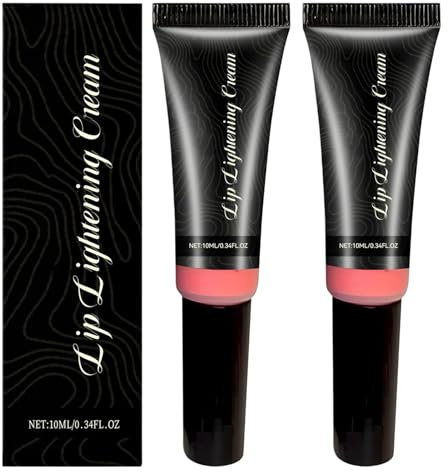 Baume À Lèvre Éclaircissant Pour Fumeurs Et Non-Fumeurs, 2x10ML Éclaircissement Des Lèvres Sombre, Baume À Gommage, Surligneur, Hydratation Profonde