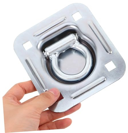 Cabilock Anello Per Fissaggio Carichi Pesanti Con Montaggio Filo Ganci in Acciaio Inossidabile Resistenti Per Furgoni Rimorchi Camper e Barche Ancoraggi Interni Per Camion e Rimorchi Con