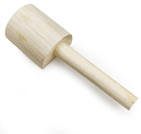 Mazo De Arcilla De Madera Tilo, Agarre Cómodo, Diseño Ergonómico, Alta