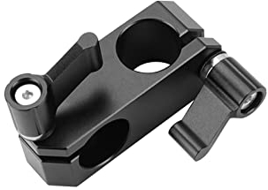SZRIG 90-Degree 15mm Rod Clamp Adapter for Shoulder Rig Mount System Photo Studio Accessory