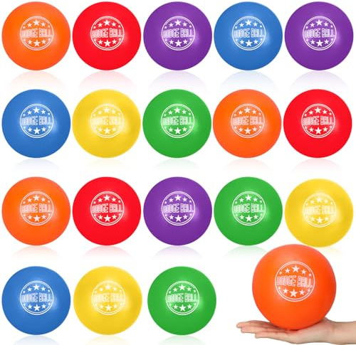 Jerify 18 Pcs 6 Soft Skin Foam Dodgeball Set for Kids & Adult, 6 Colors
