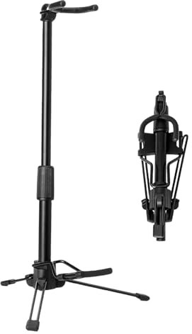 Digitaler Blasinstrumentenständer, Musikinstrumentenständer, Zusammenklappbarer hochfester Instrumentenständer, Tragbarer Musikinstrumentenständer mit dreieckiger Basis für das Üben von