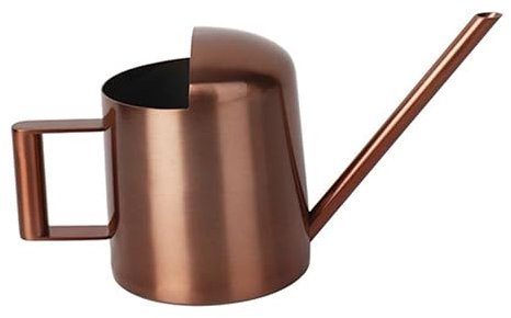 Vattenkanna for krukväxt Trädgårdsblomma, pip Vattenkanna for utomhusbevattningsväxter Vattenkokare for inomhusväxter 300 ml vattenkanna förlängbar pip utan grader Trädgårdsredskap(Brown)