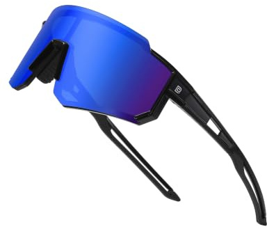 DUCO Polariserade sportsolglasögon för män och kvinnor, UV400 skydd, baseboll, cykling, löpning, fiske, solglasögon, DC0068