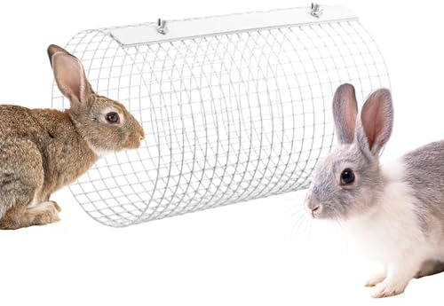 para Animales pequeños - Accesorios de Jaula de Metal Transpirable - Tubo para Ratones - para Animales pequeños como Conejillos de Indias, jerbo del Desierto, hámsters, Hurones, erizos y
