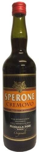 Cremovo Marsala Sperone 0,75 L - Vino Aromatizzato all´Uovo - Aromatisierter Wein mit Ei 14,9 % Vol. aus Italien