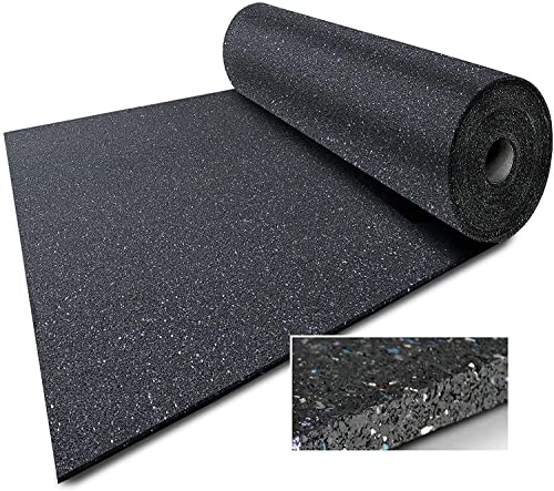 Floordirekt | Tapis d'écurie en granulés de Caoutchouc |Tapis pour Chevaux | Pose Facile & antidérapant | Soulagement des articulations & Bon Maintien (épaisseur : 1 cm, 200 x 125 cm)