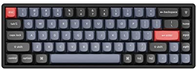 Keychron K6 PRO QMK/VIA Wireless Mechanical Keyboard RGB Aluminium Red K Pro