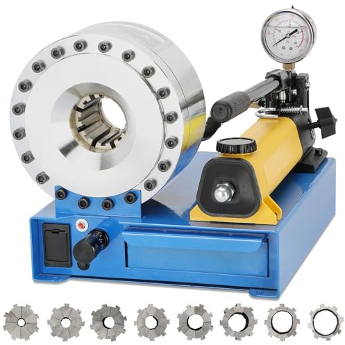 Crimpatrice Idraulica Manuale con 8 Matrici