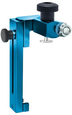 POWERTEC 1 to 3-1/2 Adjustable Flip Stop, Patent Pending Curved-Based T Track Stop for Miter Saw, Table Saw, Drill Press, Router Table, Miter Gauge, T Track Accessories for Woodworking (72043)