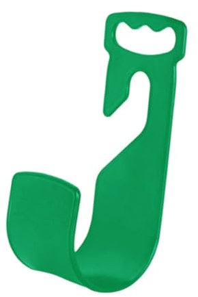 Gralara Porta della bobina del tubo da giardino Montaggio a parete Acqua resistente al tubo dell'acqua Terretto del gancio Porta del tubo dell'acqua per la, Verde