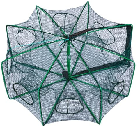 Trampas De Cebo para Pesca Portátil Plegable a Prueba de Escape