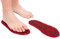 Lyapko «Einlegesohle Plus» 5,0, Akupunktur, Massagematte, Rot, Gr. 43-46, Unisex, Erwachsene, Aktive Personen, Gesunde Nutzer, Orthotische Einlegesohle, Sohlenersatz